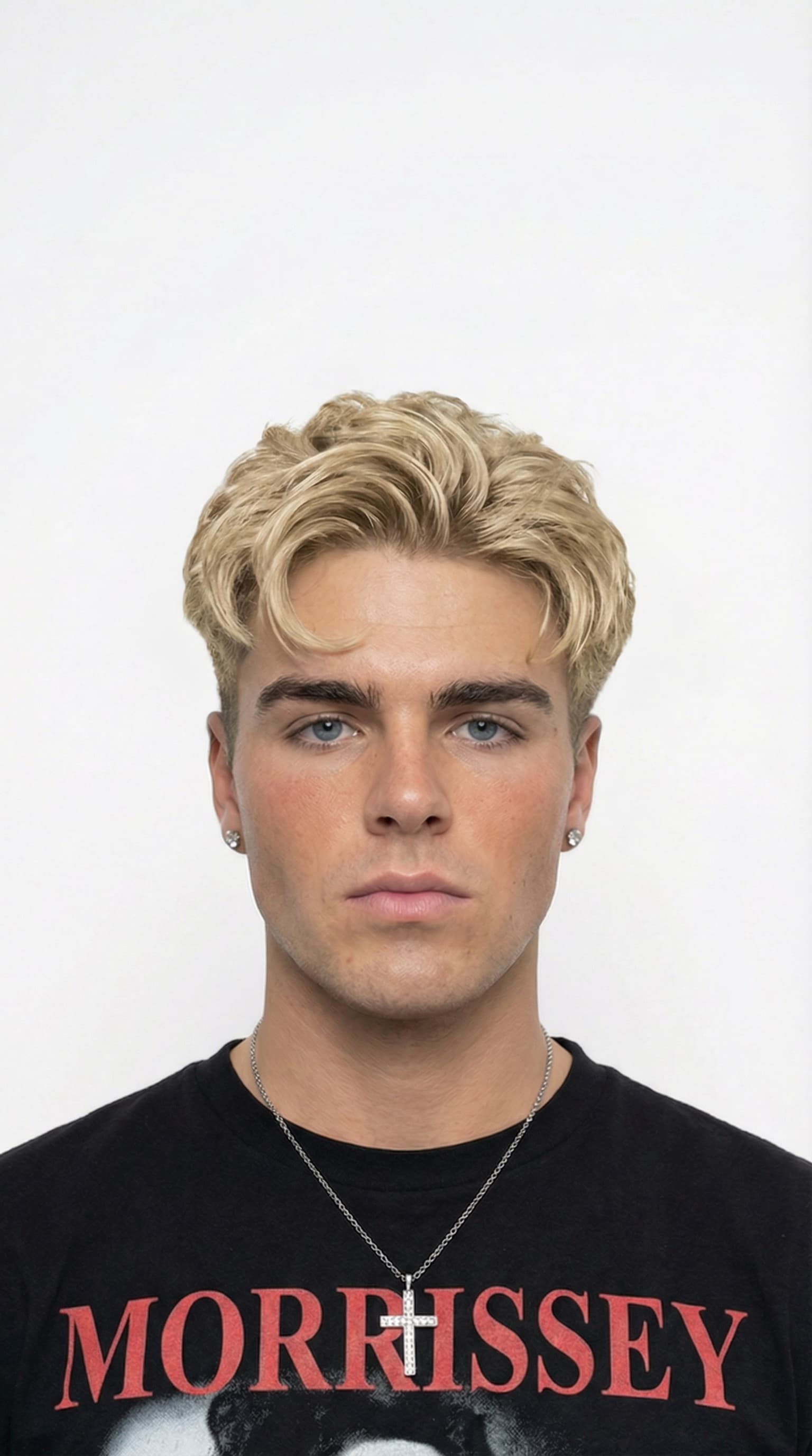 Middle Part hairstyle preview from TRIMR